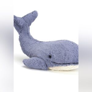 Jellycat Wilbur Whale Plush - RARE AND RETIRED